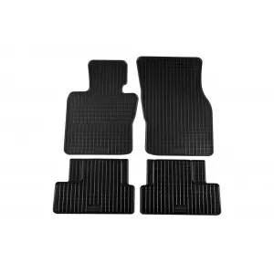 Mochete din cauciuc specifice, potrivite pentru Mini One, Cooper după 2014, 3 uși, set de 4 piese, culoare neagră