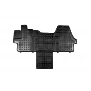 Specific rubber mat suitable for Fiat Ducato 2006-2014, Ducato after 2021, e-Ducato after 2021, 1-piece set, black color