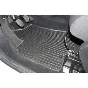 Mănuși de cauciuc frontale specifice, potrivite pentru Peugeot Partner, Citroen Berlingo 2008-2018, set de 2 piese, culoare neagră-image-6243036