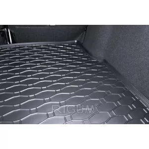 Rubber trunk mat suitable for Citroën C3 after 2017