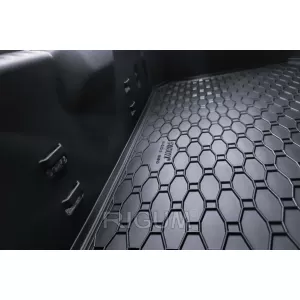 Rubber trunk mat suitable for Citroën C3 after 2017
