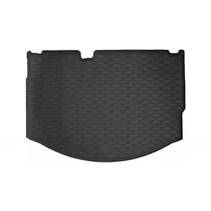 Rubber trunk mat by Rigum suitable for Citroën C3 after 2010, with small spare wheel