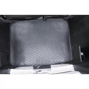 Rubber trunk mat suitable for Citroën C4 2004-2010, 1 piece, black