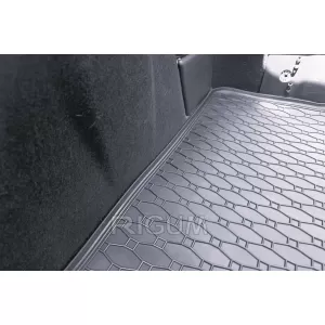 Rubber trunk mat suitable for Citroën C4 2004-2010, 1 piece, black