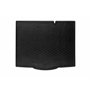 Rubber trunk mat by Rigum suitable for Ford Focus hatchback after 2018, with small spare wheel