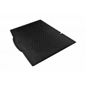Rubber trunk mat by Rigum suitable for Ford Focus hatchback after 2018, with small spare wheel