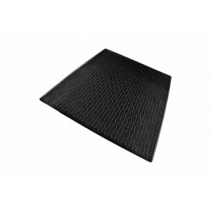 Rubber trunk mat by Rigum suitable for Ford Focus hatchback after 2018, with spare wheel