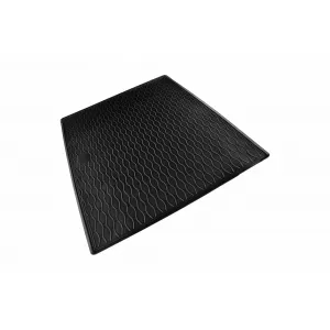 Rubber trunk mat by Rigum suitable for Ford Focus hatchback after 2018, with spare wheel