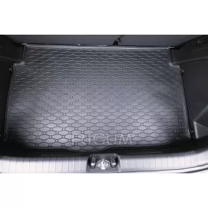 Covor de cauciuc pentru portbagaj de la Rigum, potrivit pentru Hyundai i20 hatchback după 2020, versiune fără podea de portbagaj ajustabilă-image-6243341