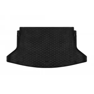 Rubber trunk mat suitable for Hyundai i30 Hatchback after 2017, 1 piece, black
