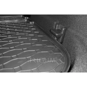 Covor de cauciuc pentru portbagaj de la Rigum potrivit pentru Mini Cooper F55, F56 cu 3 sau 5 uși după 2013, cu podeaua portbagajului în poziția inferioară sau superioară-image-6243479