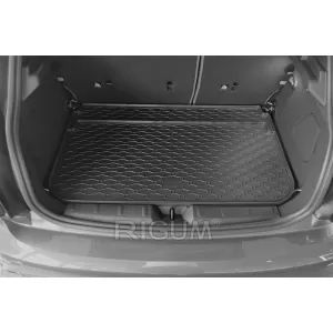 Covor de cauciuc pentru portbagaj de la Rigum potrivit pentru Mini Cooper F55, F56 cu 3 sau 5 uși după 2013, cu podeaua portbagajului în poziția inferioară sau superioară-image-6243480