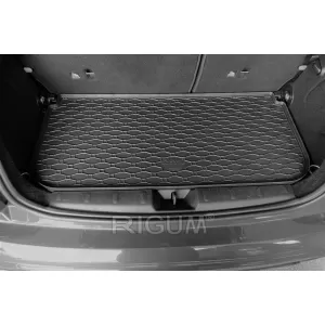 Covor de cauciuc pentru portbagaj de la Rigum potrivit pentru Mini Cooper F55, F56 cu 3 sau 5 uși după 2013, cu podeaua portbagajului în poziția inferioară sau superioară-image-6243481