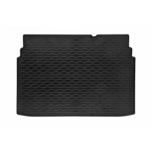 Rubber trunk mat by Rigum suitable for Opel Crossland X after 2017, Crossland after 2020 with the trunk floor in the upper or lower position