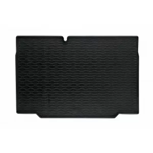 Rubber trunk mat suitable for Renault Clio after 2019, black