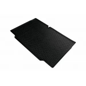 Rubber trunk mat suitable for Renault Clio after 2019, black