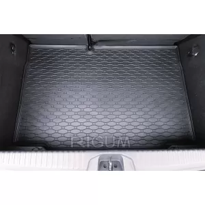 Rubber trunk mat suitable for Renault Clio after 2019, black