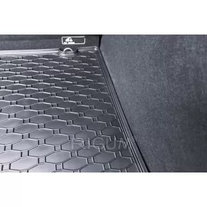 Rubber trunk mat suitable for Renault Clio hatchback after 2012