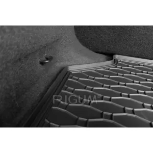 Rubber trunk mat suitable for Seat Leon hatchback 2012-2019
