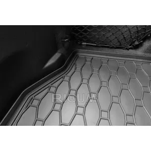 Rubber trunk mat suitable for Seat Leon hatchback 2012-2019