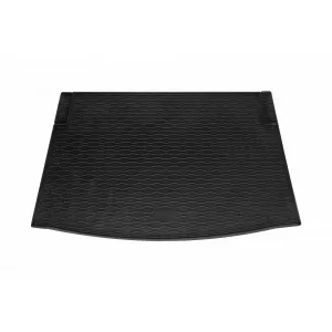 Covor de cauciuc pentru portbagaj de la Rigum, potrivit pentru Seat Leon hatchback după 2020, cu podeaua portbagajului în poziția superioară sau inferioară-image-6243644