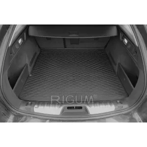 Covor de cauciuc pentru portbagaj de la Rigum, potrivit pentru Skoda Fabia wagon 2014-2021 cu podeaua portbagajului în poziția inferioară-image-6243690