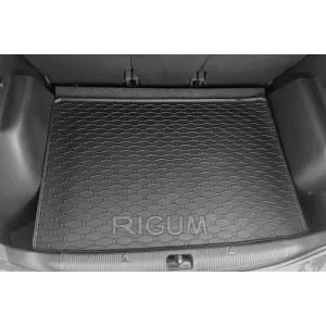 Covor de cauciuc pentru portbagaj de la Rigum potrivit pentru Skoda Yeti 2009-2017 cu roată de rezervă/cu kit de reparare în portbagaj-image-6243717