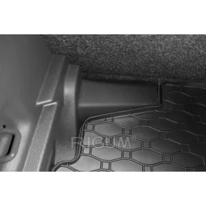 Rubber trunk mat by Rigum suitable for Skoda Fabia hatchback after 2021