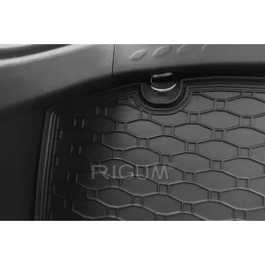 Covor de portbagaj din cauciuc de la Rigum potrivit pentru Toyota C-HR după 2016 cu podeaua portbagajului în poziția superioară, negru-image-6243814