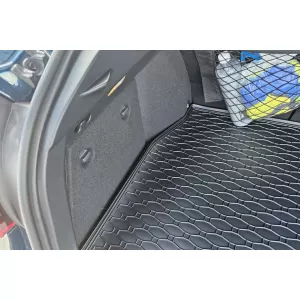 Covor de portbagaj din cauciuc de la Rigum potrivit pentru Toyota C-HR după 2016 cu podeaua portbagajului în poziția superioară, negru-image-6243819