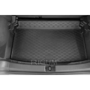 Covor de cauciuc pentru portbagaj de la Rigum potrivit pentru Volkswagen T-Cross după 2019, cu podeaua portbagajului în poziția superioară sau inferioară-image-6243839