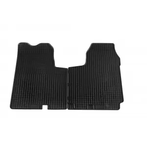Mochete frontale din cauciuc specifice, potrivite pentru Opel Vivaro 2001-2014 cu ampatament scurt/lung, set de 2 piese, culoare neagră-image-6243915