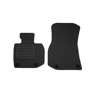 Textile floor mats by Rigum suitable for BMW X3 G45 after 2024, set of 4 pieces, black