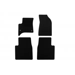 Mochete textile de la Rigum potrivite pentru Opel Frontera Hybrid, Citroen C3 Aircross Hybrid după 2024, set de 4 bucăți, negru