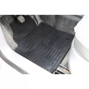 Mochete de cauciuc frontale specifice, potrivite pentru VW Caddy 2004-2015, Caddy Life 2004-2015, Caddy IV după 2015, 2 sau 5 locuri, set de 2 piese, culoare neagră-image-6243997