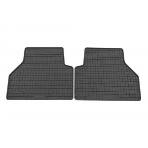 Specific rubber mats suitable for Volkswagen Caddy after 2020, 2 pcs, rear, black