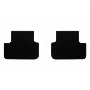 Textile floor mats by Rigum suitable for Audi A4 2008-2015, set of 4 pieces, black