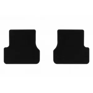 Textile floor mats by Rigum suitable for Audi A6 2011-2018, set of 4 pieces, black
