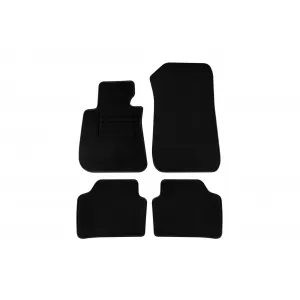 Textile floor mats by Rigum suitable for BMW 3 series E90, E91 2005-2012, set of 4 pieces, black