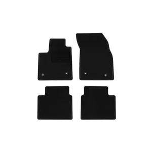 Textile floor mats by Rigum suitable for Ford Focus after 2018, set of 4 pieces, black