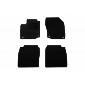 Mochete textile de la Rigum potrivite pentru Honda Civic Hatchback diesel 2012-2017, set de 4 bucăți, negru