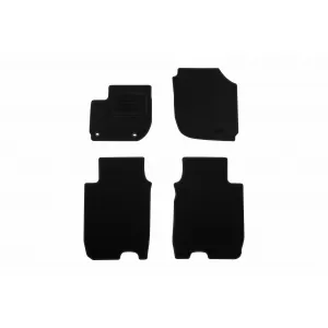Textile floor mats by Rigum suitable for Honda HR-V 2014-2021, set of 4 pieces, black