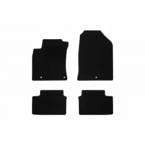 Mochete textile de la Rigum potrivite pentru KIA Ceed, Pro Ceed, XCeed după 2018, set de 4 bucăți, negru