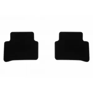Textile floor mats by Rigum suitable for Mercedes E class W212 2009-2016, set of 4 pieces, black