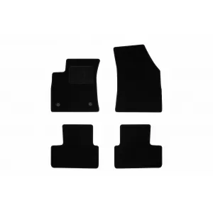 Mochete textile de la Rigum potrivite pentru Renault Megane Grandtour după 2016, set de 4 bucăți, negru
