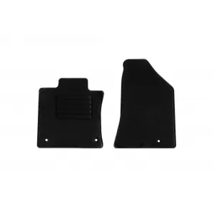 Textile floor mats by Rigum suitable for Ssangyong Korando after 2019, set of 4 pieces, black