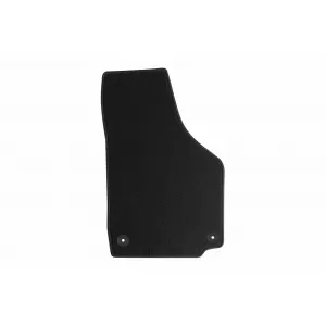 Textile floor mats by Rigum suitable for Skoda Yeti 2009-2017, set of 4 pieces, black