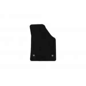 Textile floor mats by Rigum suitable for Volkswagen Caddy 2M 2005-2021, set of 2 pieces, black