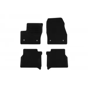 Mochete textile de la Rigum potrivite pentru Ford Tourneo Connect, Transit Connect după 2014, cu 5 locuri, set de 4 bucăți, negru
