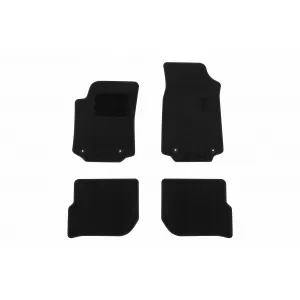 Textile floor mats by Rigum suitable for Audi A6 1991-1996, set of 4 pieces, black